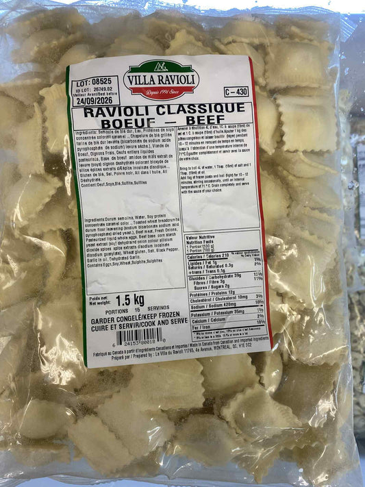 Raviolli Boeuf