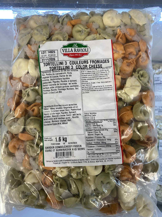 Tortellini 3 Couleurs