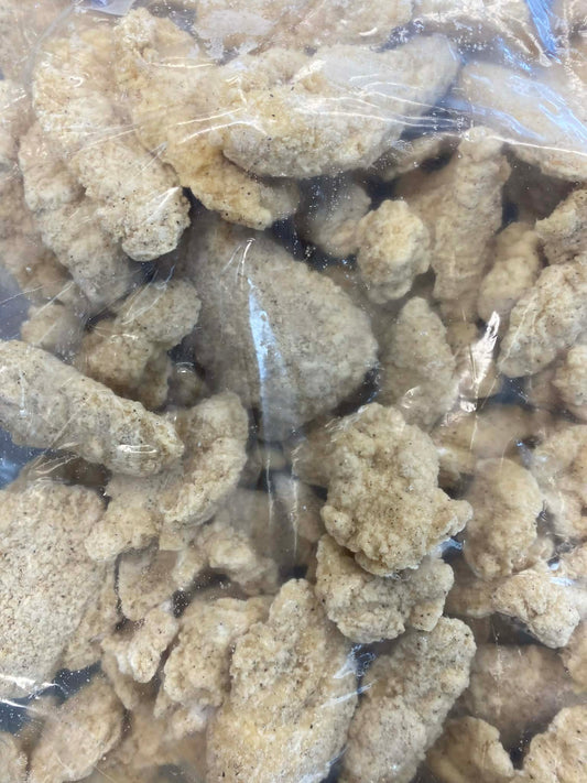 Morceaux De Poulet Pané Assaisoné non-cuit 421