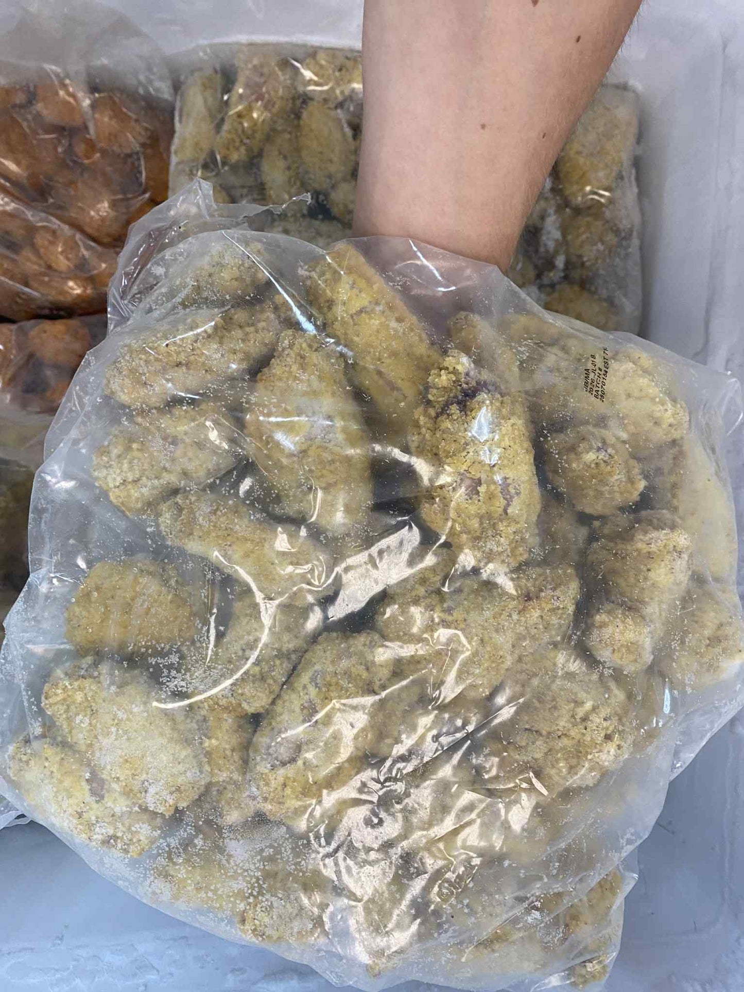 Ailes de poulet pannées